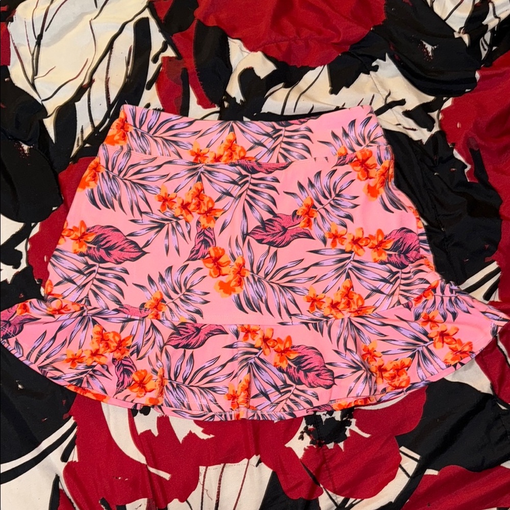 Floral Pink Skirt